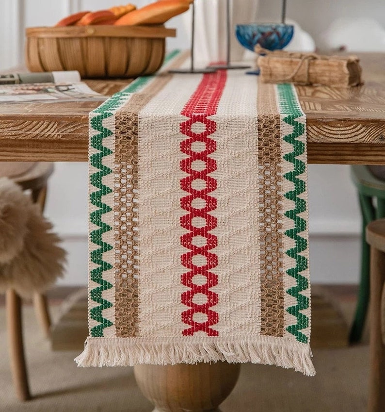 Soft Linen Table Runner Modern Rustic Table Runner Natural Etsy