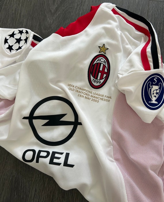 Maillot AC Milan 1991/1992 Maldini #3 - Remake Taille L - Occasion - Football
