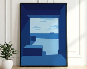 Ultra High-Resolution Surrealist Abstract Digital Art Print, Large Scale Printable Wall Art, icaruStudio Original
