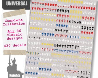 Decals - Knights Heraldry Full Classics Collection