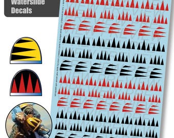 Decals - Wolf Knights Tribal Patterns