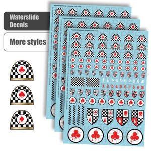 Decals - Bleeding Card Suits