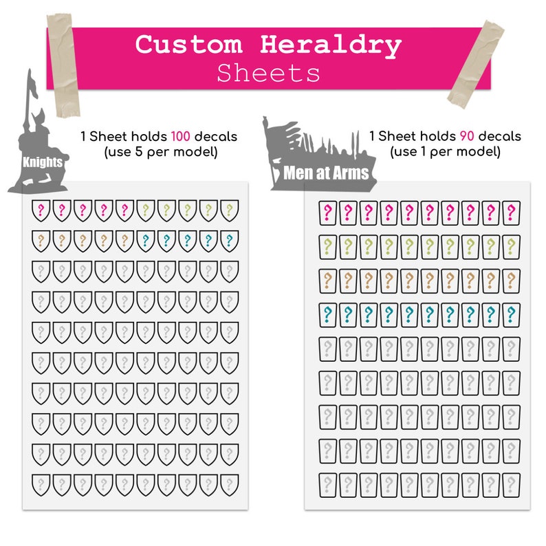 Custom design decal sheet image 4