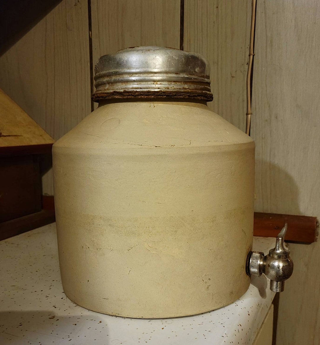 RM Antique Water Cooler Stoneware Jug Etsy