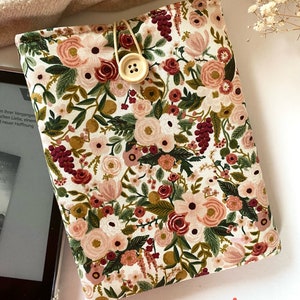 Buchhülle, Kindle Hülle, Buchtasche, Hülle für Buch, Book Sleeve, Buchhülle, Hülle für E-Reader, Paperwhite Hülle, Tolino, Rifle Paper Co Bild 5