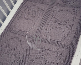 ZOOTOPIA Baby Blanket Knitting Pattern: 6 Panels (PDF Pattern)