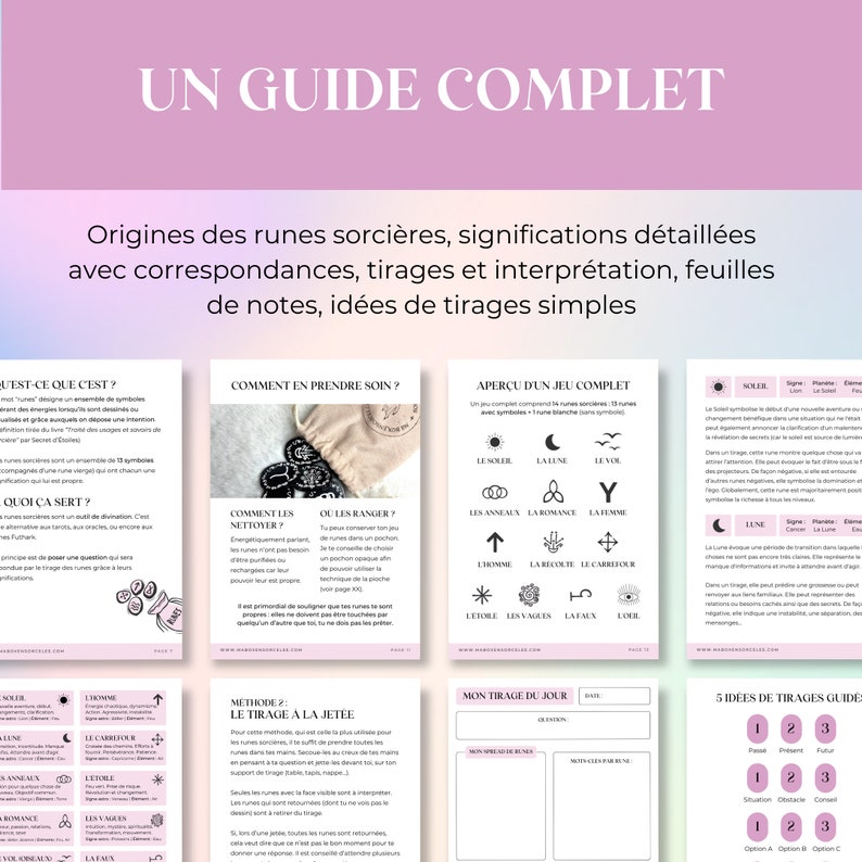 Cleanse Rune Complete Guide to Witch Runes to Download, Witch Runes, Grimoire Cards ...