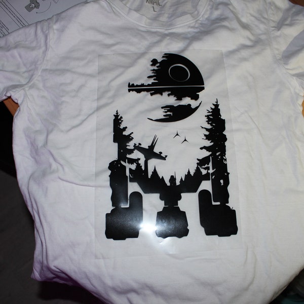 R2D2 Shirt Print