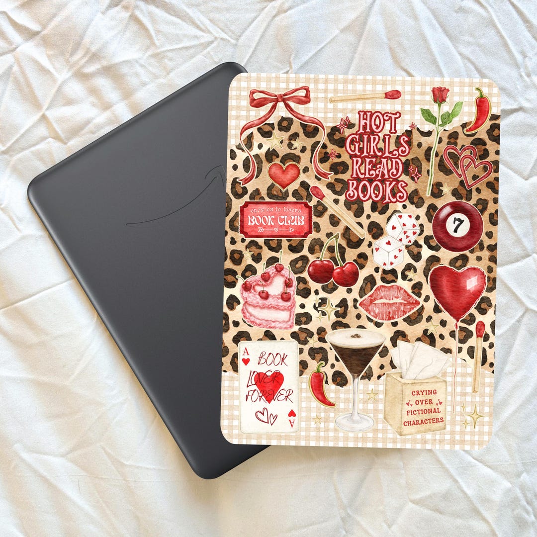 Hot Girls Read Books - Kindle Insert | Luxury Card Cover for Clear ...