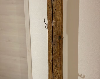 Reclaimed wood coat stand