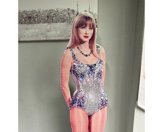 Taylor Swift Cutout Plastic Model Custom Cutouts, Celebrity Cutout