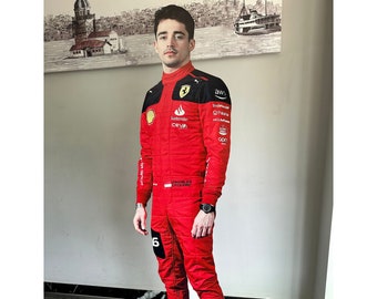 Charles Leclerc Modèle en plastique découpé grandeur nature