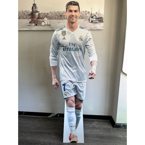 Cristiano Ronaldo Cardboard Cutout Etsy