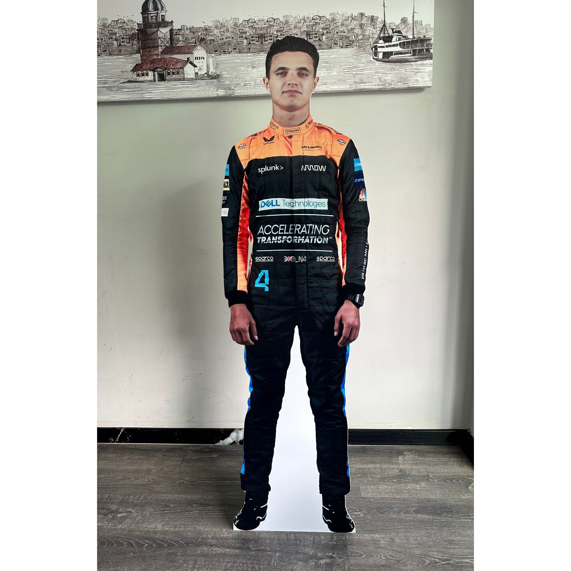 Lando Norris Cutout Plastic Model Etsy