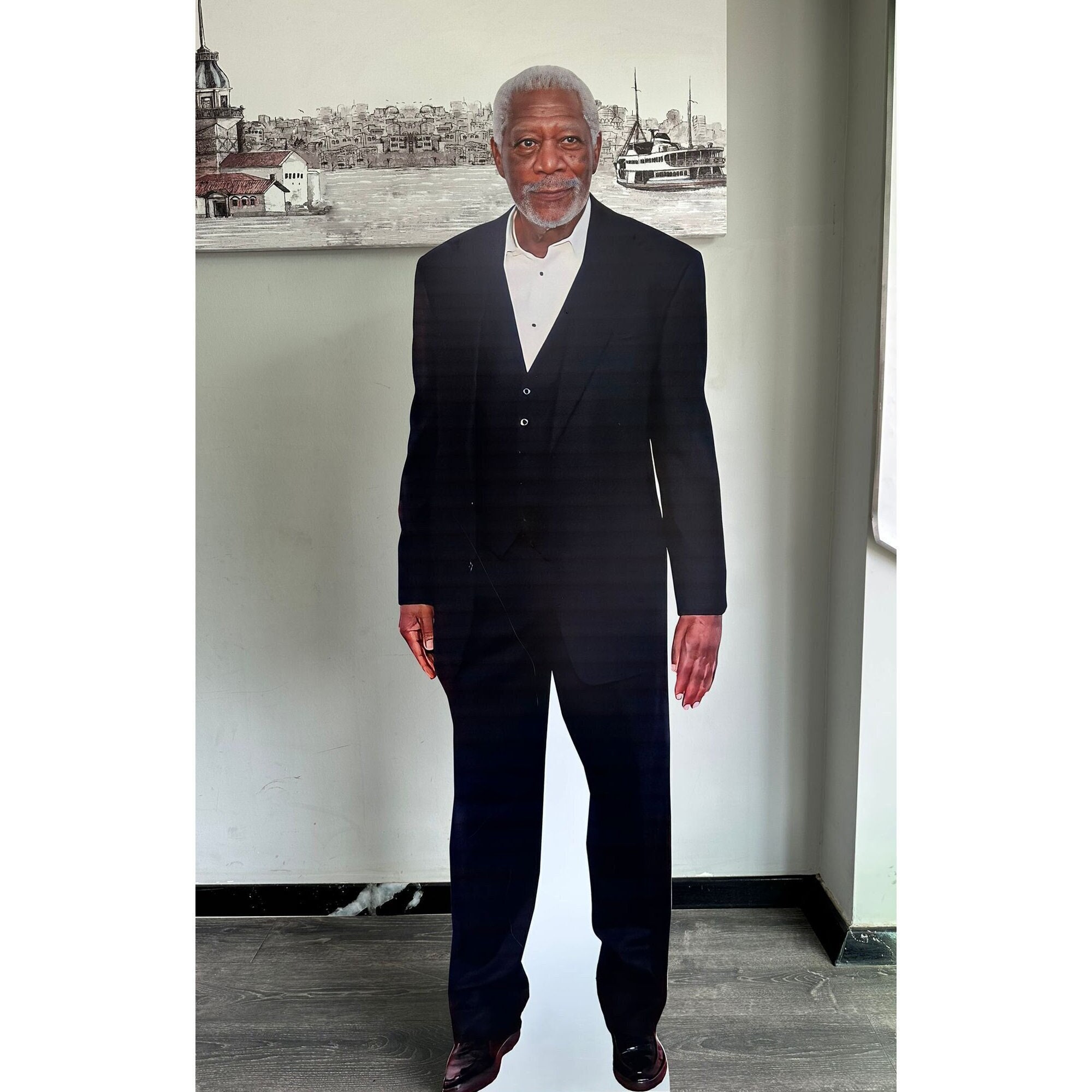 Morgan Freeman 238 Cardboard Cutout