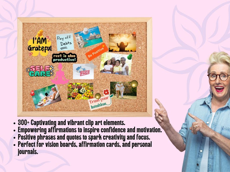 Vision Board Printables - 300+ Powerful Pictures, Quotes, Words, and ...