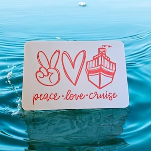 Cruise Door Magnet - I Love It When We Are Cruising Together