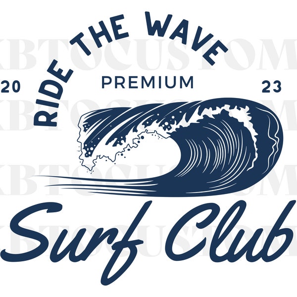 Surf Club PNG SVG