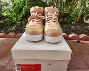 air force 1 mid vachetta tan