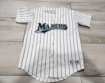 Vintage Jersey 1990s Florida Marlins Single Stitch Canada Made