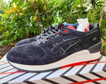 ASICS x Concepts Gel-Respector "Black Widow" H51HK-9090 Size 11 2015 Art Base