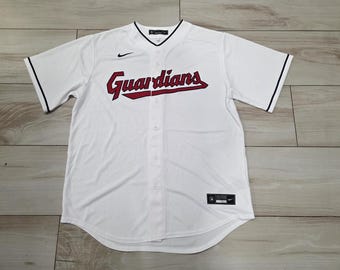 NWOT Nike Cleveland Guardians MLB Baseball Jersey White Men’s Large