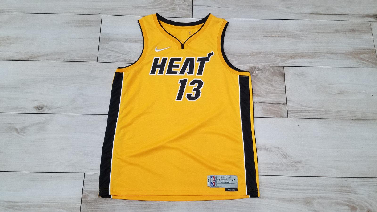 miami heat gold jerseys