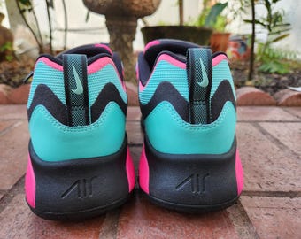 nike air max 200 pink and turquoise