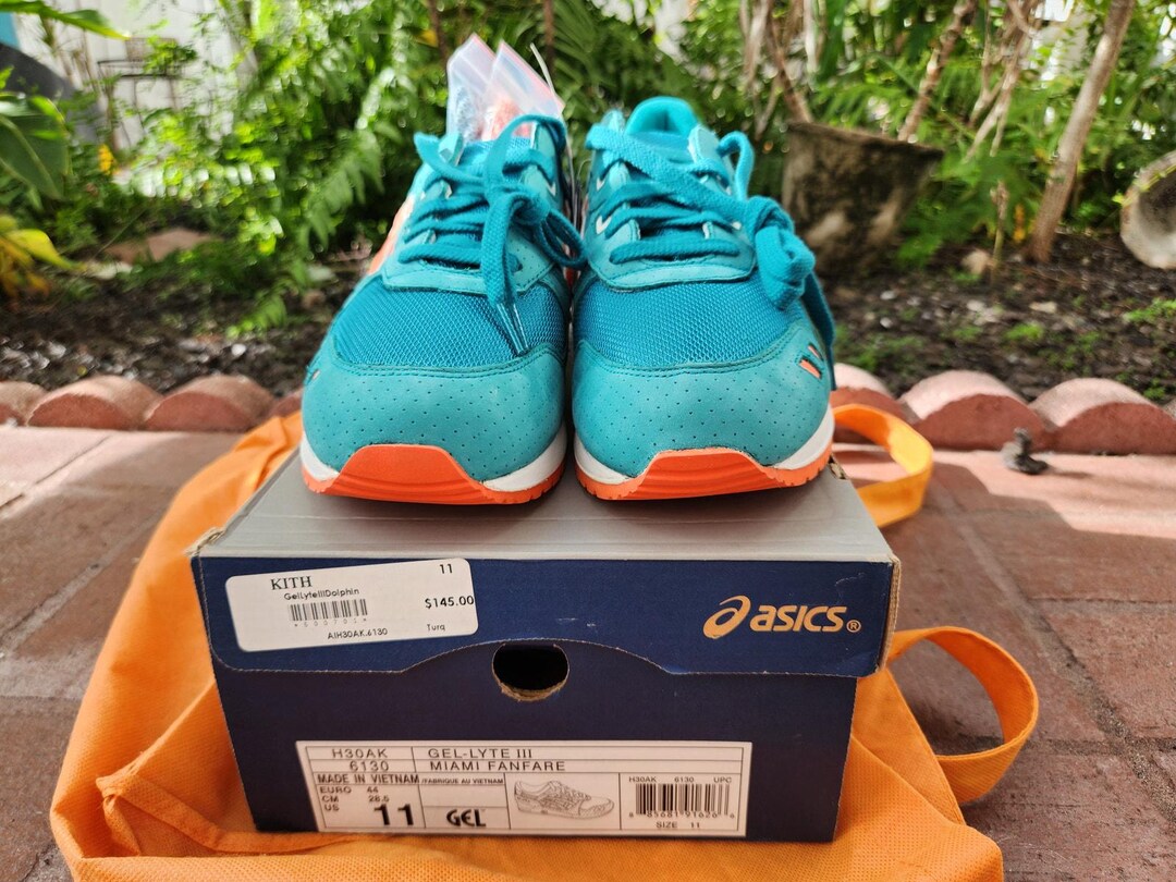 Kith Ronnie Fieg Miami Asics Store Miami Asics Gel-lyte III Ronnie
