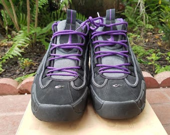 2010 Nike Air Penny 1 LE Suns Czarny Klub Fioletowy 315519-001 Rozmiar 11.5