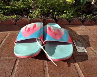 NWT Adidas Adilette Comfort Slide Lionel Messi mens Size 13 Miami south beach