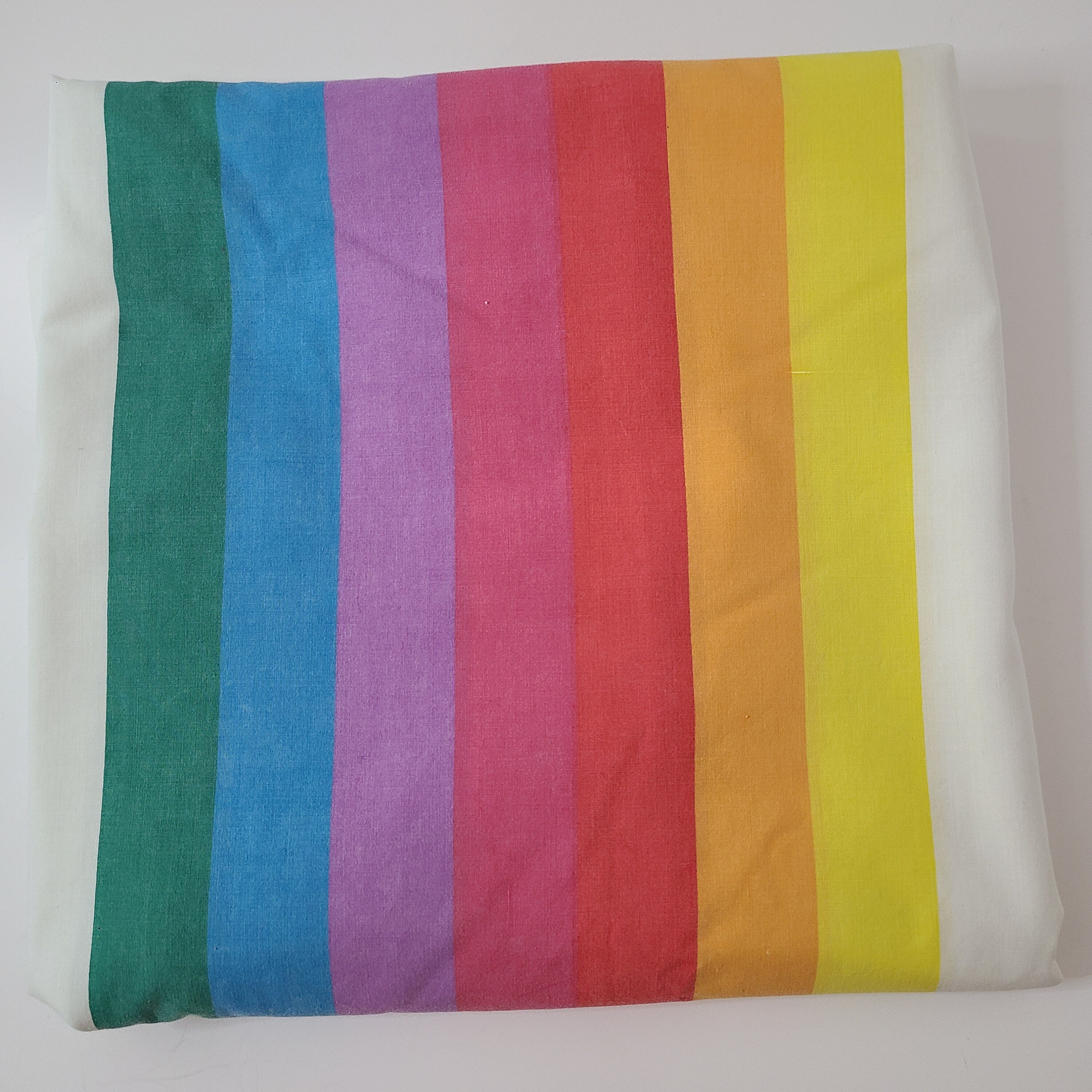 Vintage Rainbow Sheets Wamsutta Twin Size Tomorrow's Etsy UK