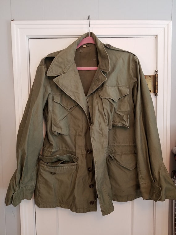 Vintage OG 107 Field Jacket/Coat/Fatigues - 60s or 70… - Gem