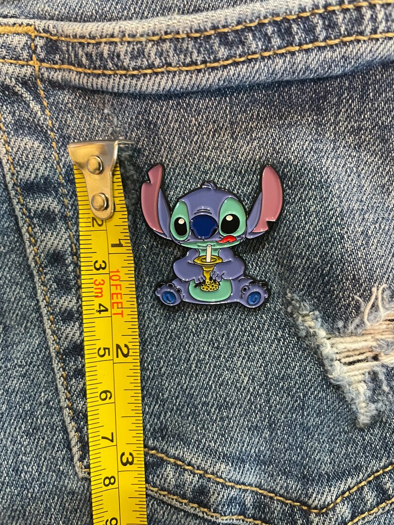 Lilo and Stich Stitch Enamel Pin Angel Pin. Stitch and Angel Etsy