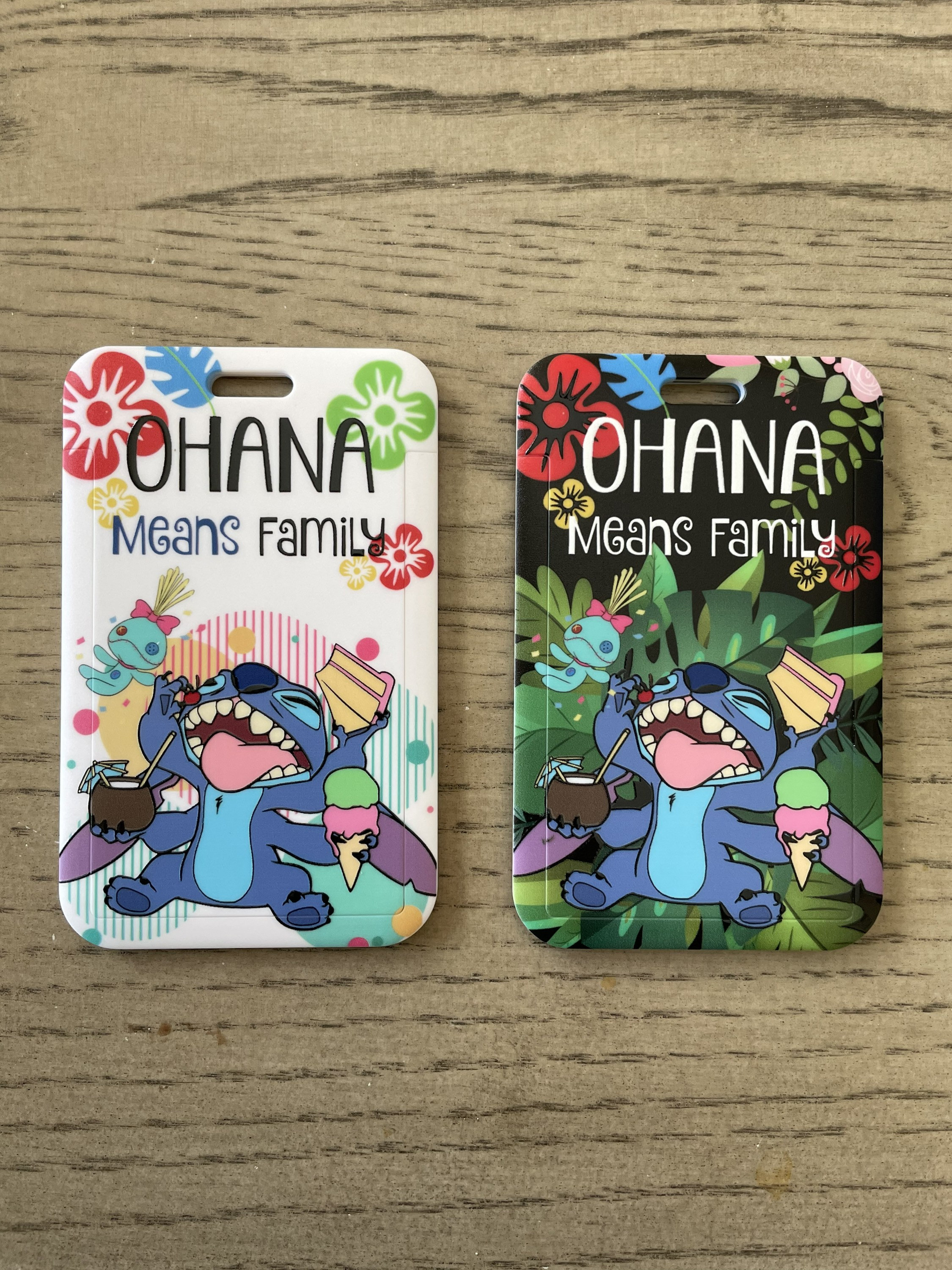 Lilo et Stitch Ohana Disney Longe / porte-clés / porte-badge de
