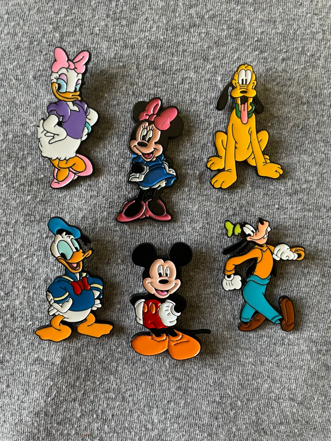 Mickey Mouse Enamel Pins. Disney Enamel Pins. Mickey and - Etsy