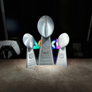 Fantasy Football Trophy - Inspired By Lombardi Trophy Replica