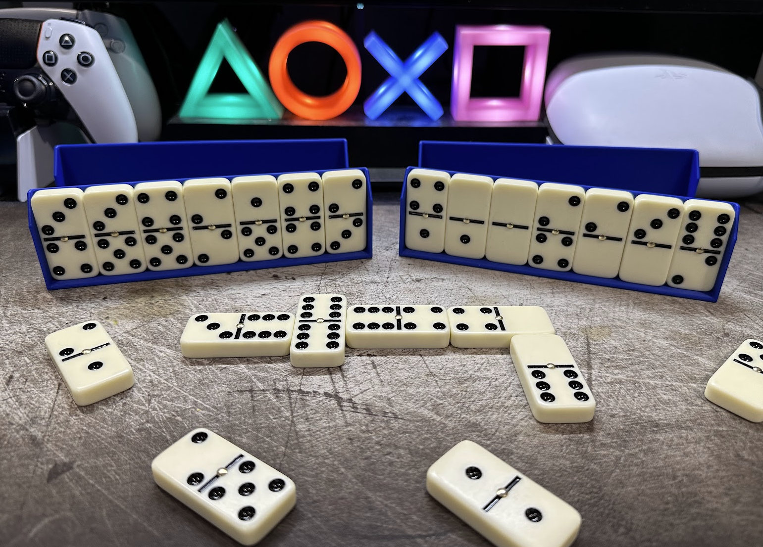 Domino Tile Holder: Game Hand Rack, Set of 4 - Etsy