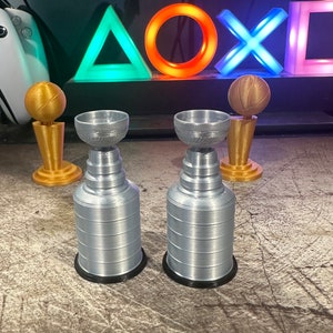 Mini 3D Printed Stanley Cup Trophies - 2 Pack 2.5 inches