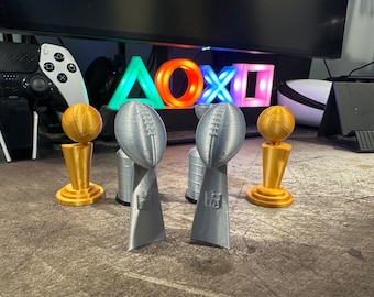 Mini 3D Printed Lombardi Trophies - 2 Pack 2.5 inches