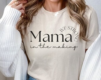 IVF Shirt IVF Mama in the Making Shirt Infertility t-shirt Ivf Transfer Day Shirts IVF Gifts Ivf Shirts for Women Ivf Retrieval Mothers Day