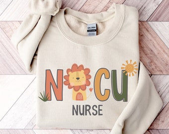 NICU nurse sweatshirt Neonatal Intensive Care Unit Nursing ICU Team Future Baby Nurse Grad Appreciation Thank you Gift NICU graduate sweater