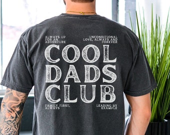 Cool Dads Club Comfort Colors Shirt, The Cool Dad Stuff, 1st Father Day Gift for Expecting Dad, Gender Reveal Gift For Dad Birthday Gift