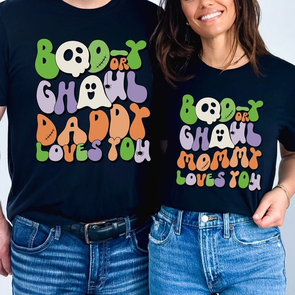Custom Family Halloween Gender Reveal Shirts Personalized Baby Shower Group Tees Matching Halloween Ghoul Boo y T-Shirt Keeper of Gender Tee