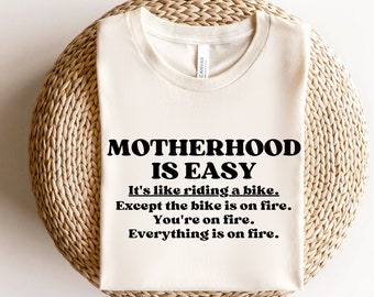 Chemise de maternité drôle, faites attention à votre propre chemise de maternité, cadeau de fête des mères, chemise de maternité survivante, t-shirt drôle de maman, nouveau cadeau de maman drôle