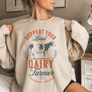 Eat Local Breastfeeding Sweatshirt Breastmilk Sweater Moms Milk Crewneck Moms Boobery Jumper Baby Shower Gift for New Mom for nursing