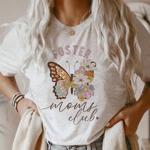 Foster Mom Shirt Foster Mama Shirt Foster shirt Fostering Shirt Foster Mom tshirt Bonus Mom Shirt Foster Care Shirts Gift for Foster Parent