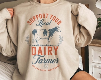Essen Sie lokale Stillen Sweatshirt Muttermilch Pullover Mütter Milch Rundhalsausschnitt Mütter Boobery Pullover Baby-Dusche-Geschenk für neue Mutter für die Stillzeit