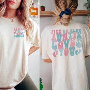 Womens Keeper Of The Gender Reveal T Shirt Great Family Shirt Womens Keeper Of The Gender Reveal T Shirt Great Family Shirt