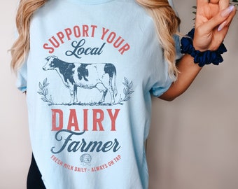 Funny breastfeeding shirt, Mama Boobery shirt, baby showers gifts, Comfort colors Local Dairy Farmer shirt, Mothers day Gift for New Mom